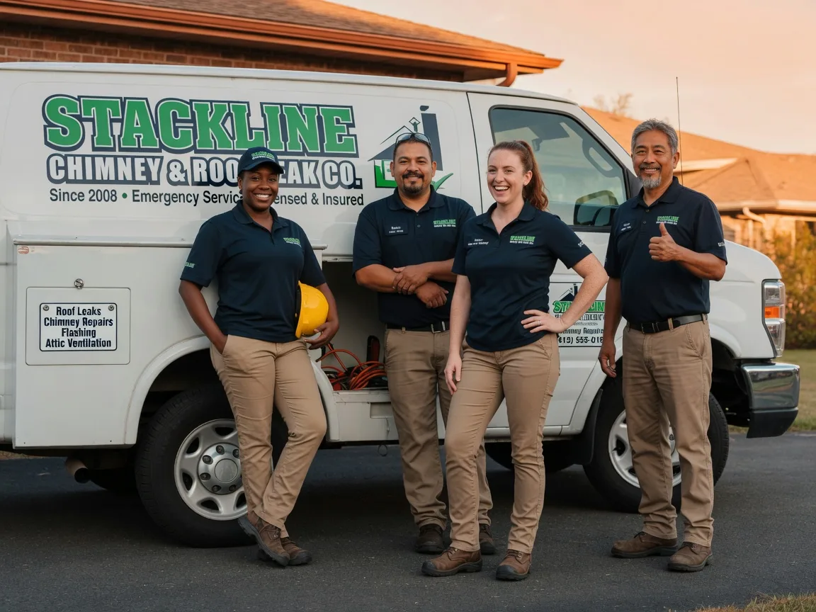 Chimney flashing repair company in Polk, MO